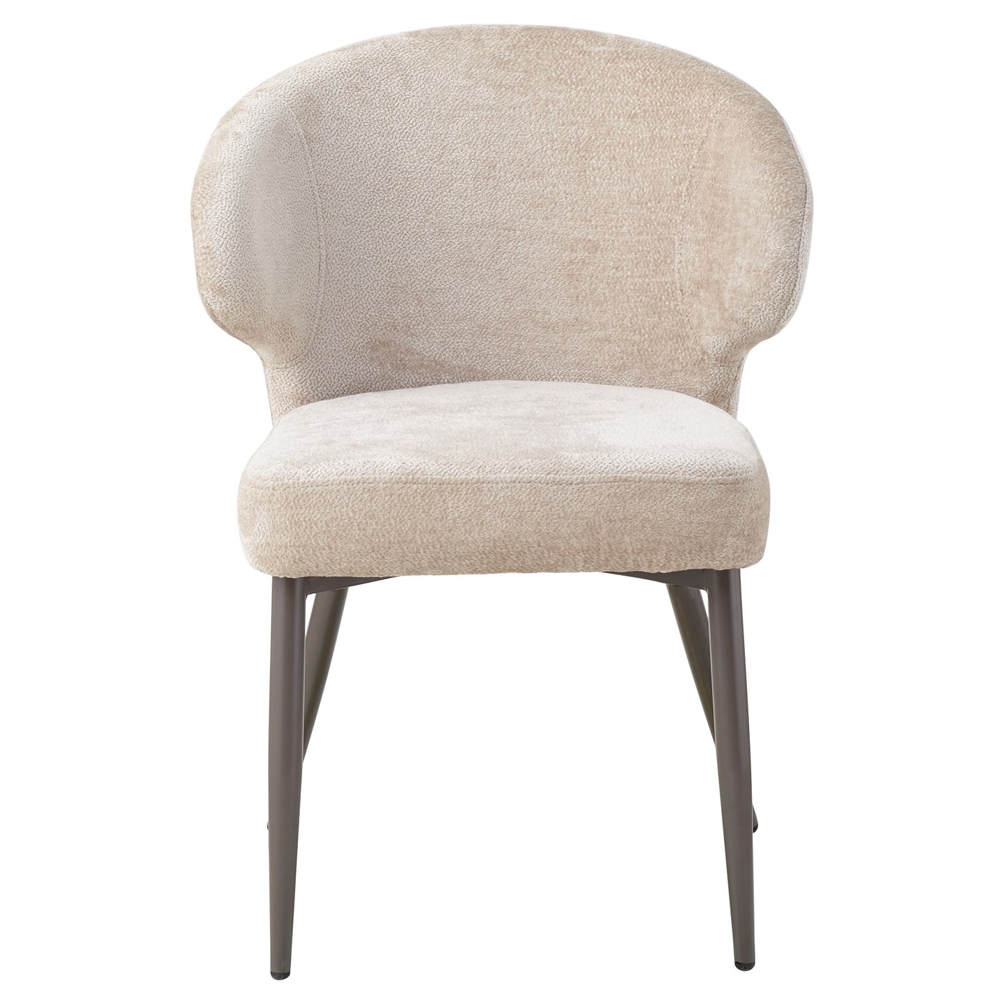 Ares Grey dining chair aphrodite 7 mocco clay leg